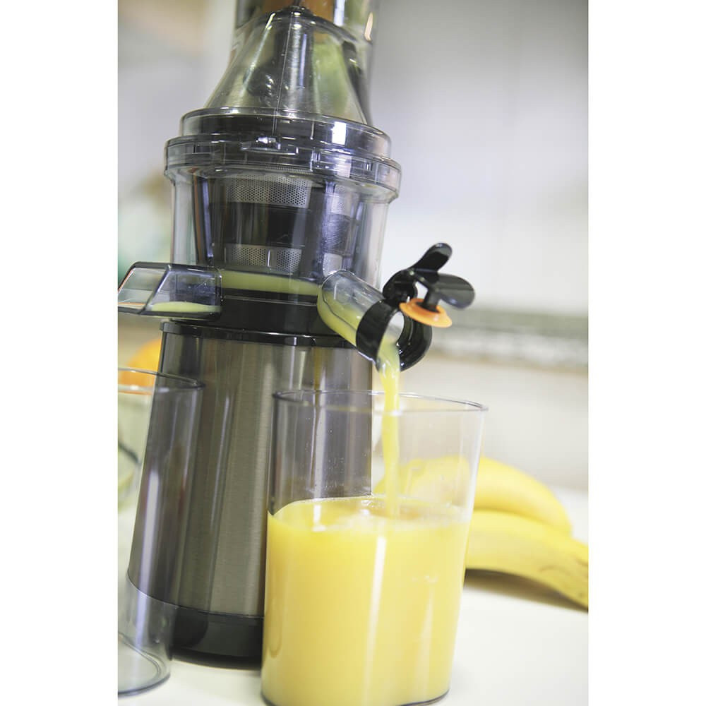 BLACK+DECKER Slow Juicer Brushed