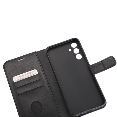 RADICOVER Flipcov Anti Radi RFID 3 card Samsung A15 5G/A15 4G Black PU