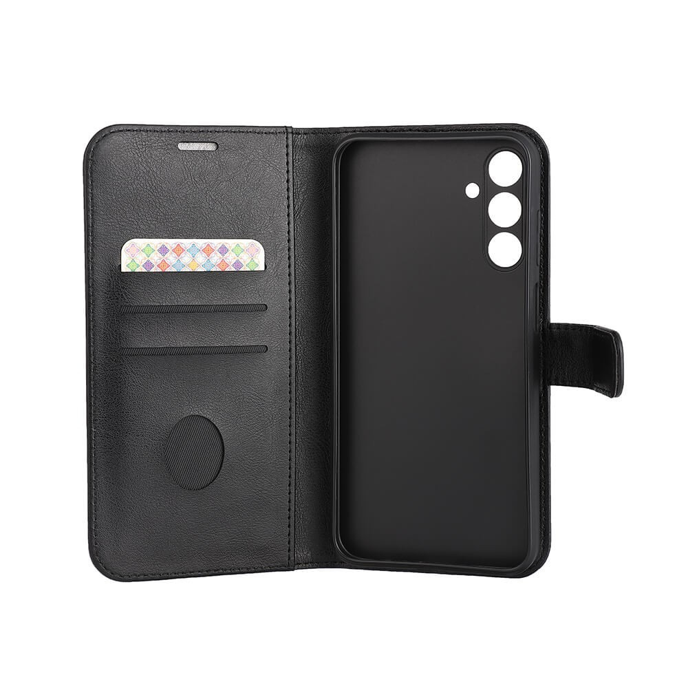 RADICOVER Flipcov Anti Radi RFID 3 card Samsung A15 5G/A15 4G Black PU