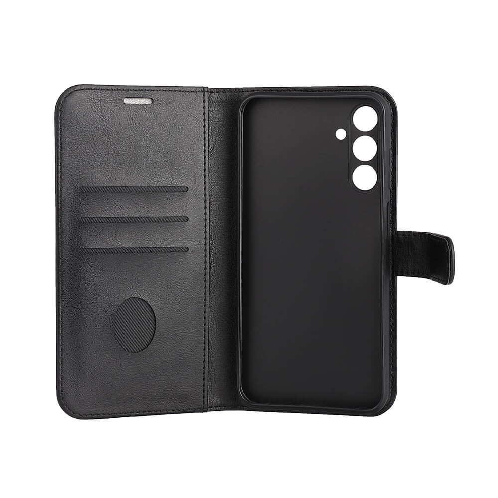 RADICOVER Flipcov Anti Radi RFID 3 card Samsung A15 5G/A15 4G Black PU