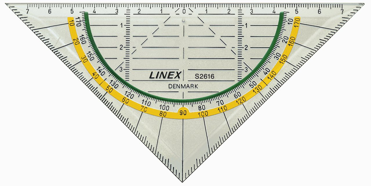 BildeLinex Geometritrekant super series 16cm S2616