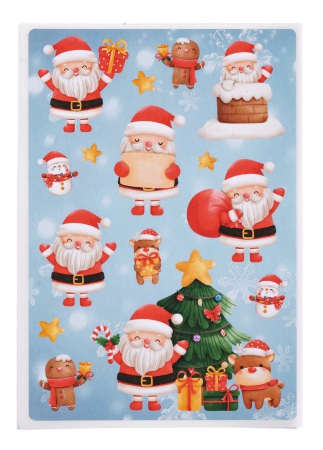 Herma stickers Decor christmas Santa Claus (3)