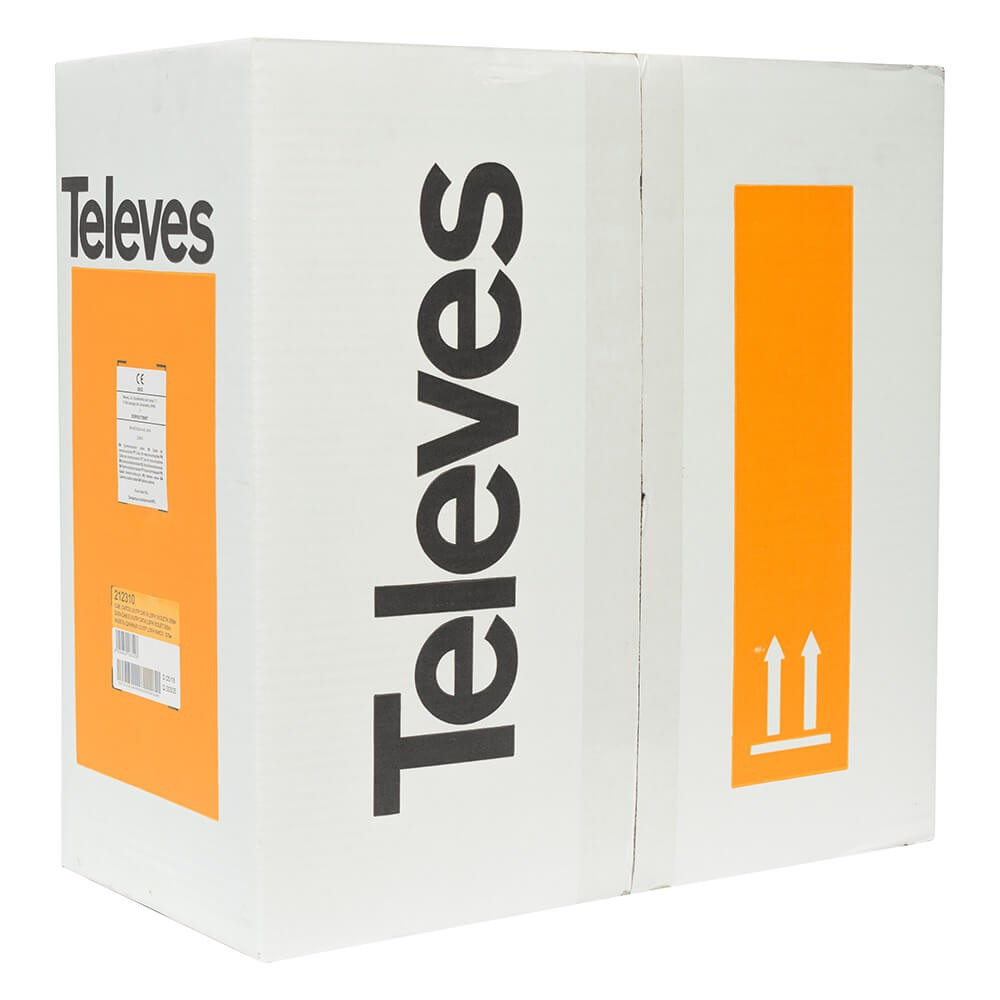 TELEVES Cable Network CAT6 DCA U/UTP AWG24 305m White