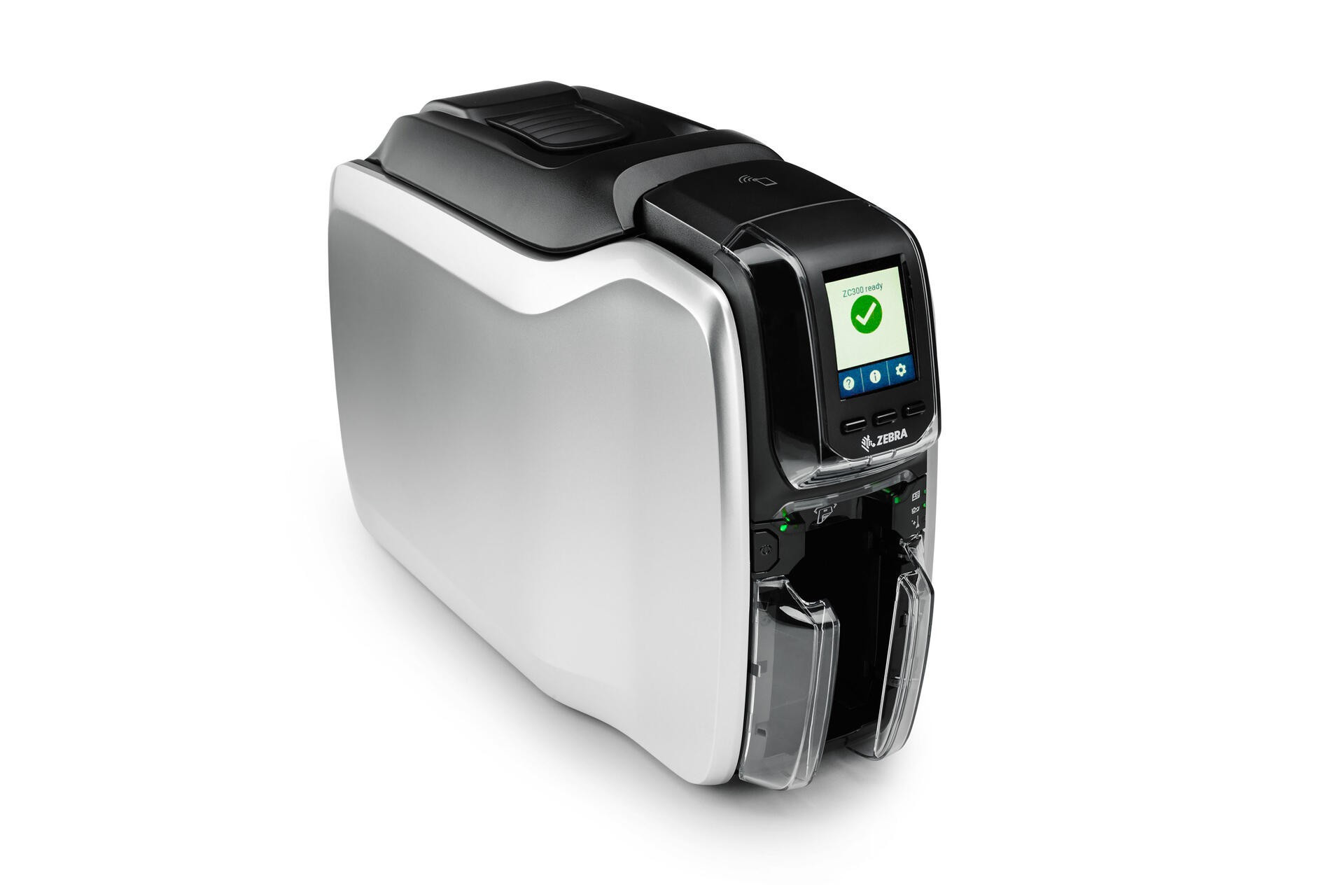 BildeZebra ZC300 printer, two sided, 12 dots/mm (300 dpi), USB