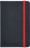 Skrivebok Oxford Black N´red Hard A5 Lin...
