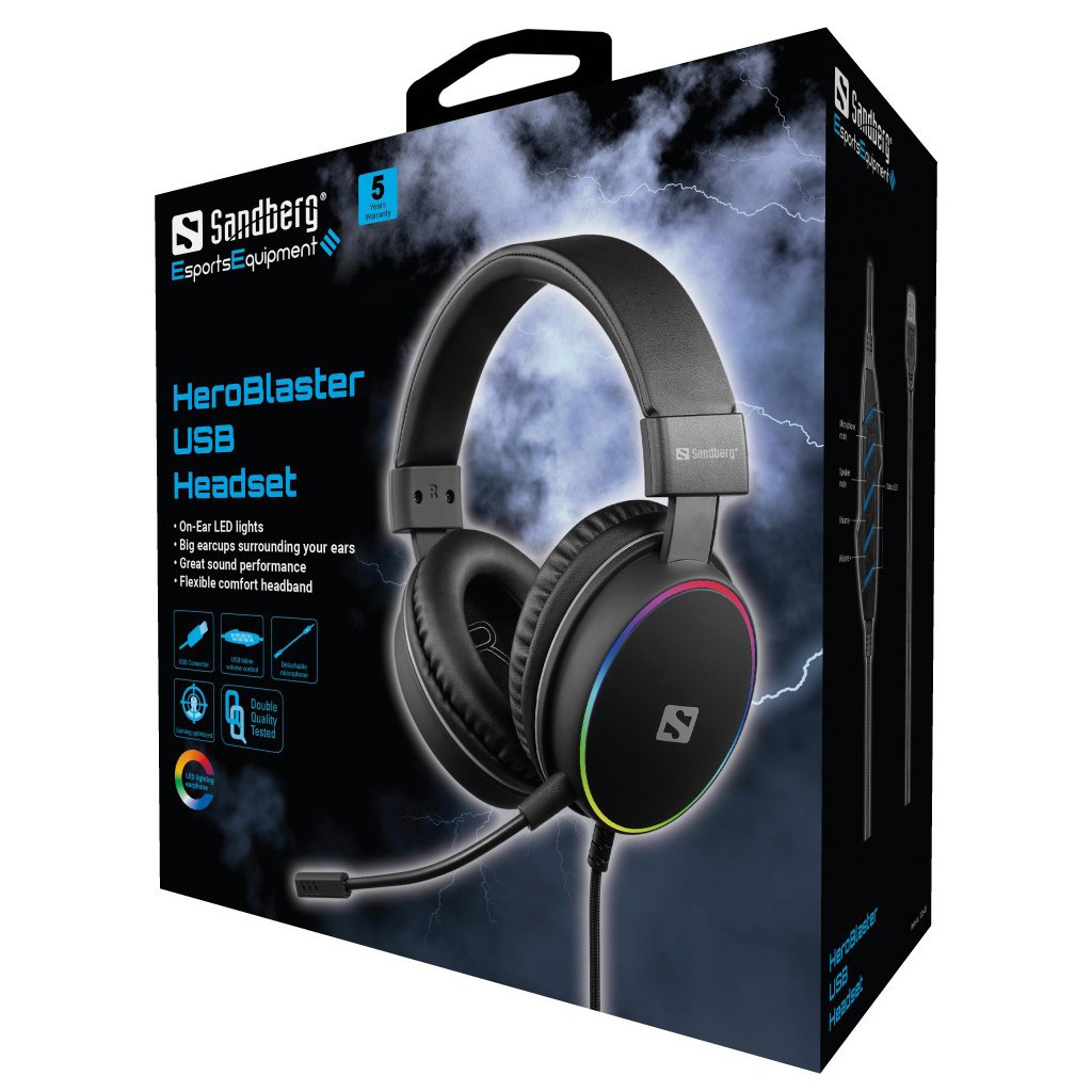 Sandberg HeroBlaster USB Headset