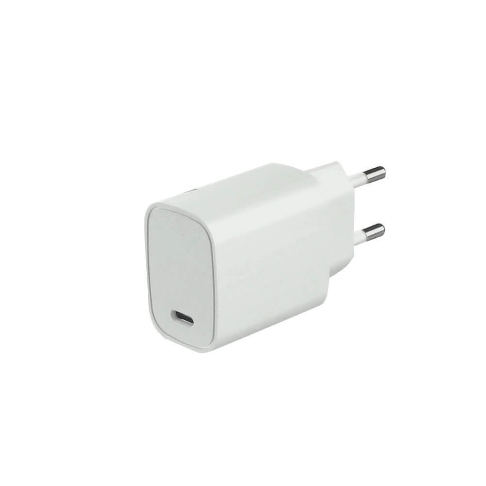 BildeGEAR Charger 220V 1xUSB-C PD 20W White