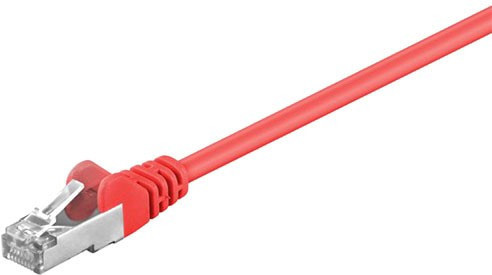 BildePatch-Cable CAT5e SF/UTP 2xRJ45, PVC, CCA, Red (2m)