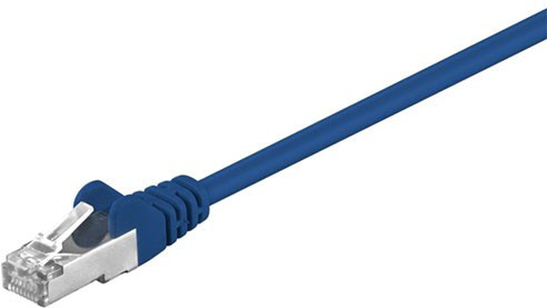 BildePatch-Cable CAT5e SF/UTP 2xRJ45, PVC, CCA, Blue (1m)