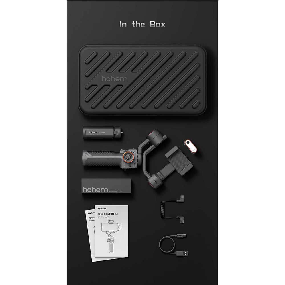 BildeHOHEM Smartphone Gimbal iSteady M6 Black Kit with AI