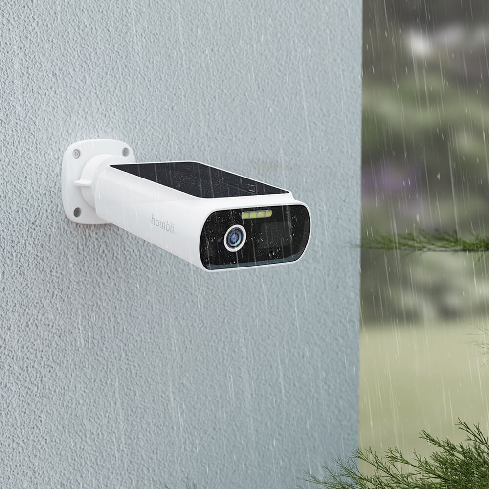 Hombli Smart Solar Cam, White