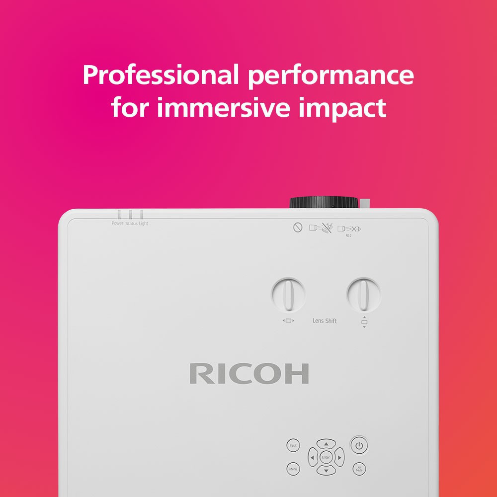 RICOH High-End Projector PJ WUL6760 30-300'' (6000 Lumen)
