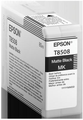 BildeEPSON Ink UltraChrome HD T85080N Matte Black 80ml