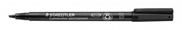 Universal pen Lumocolor perm B blist black