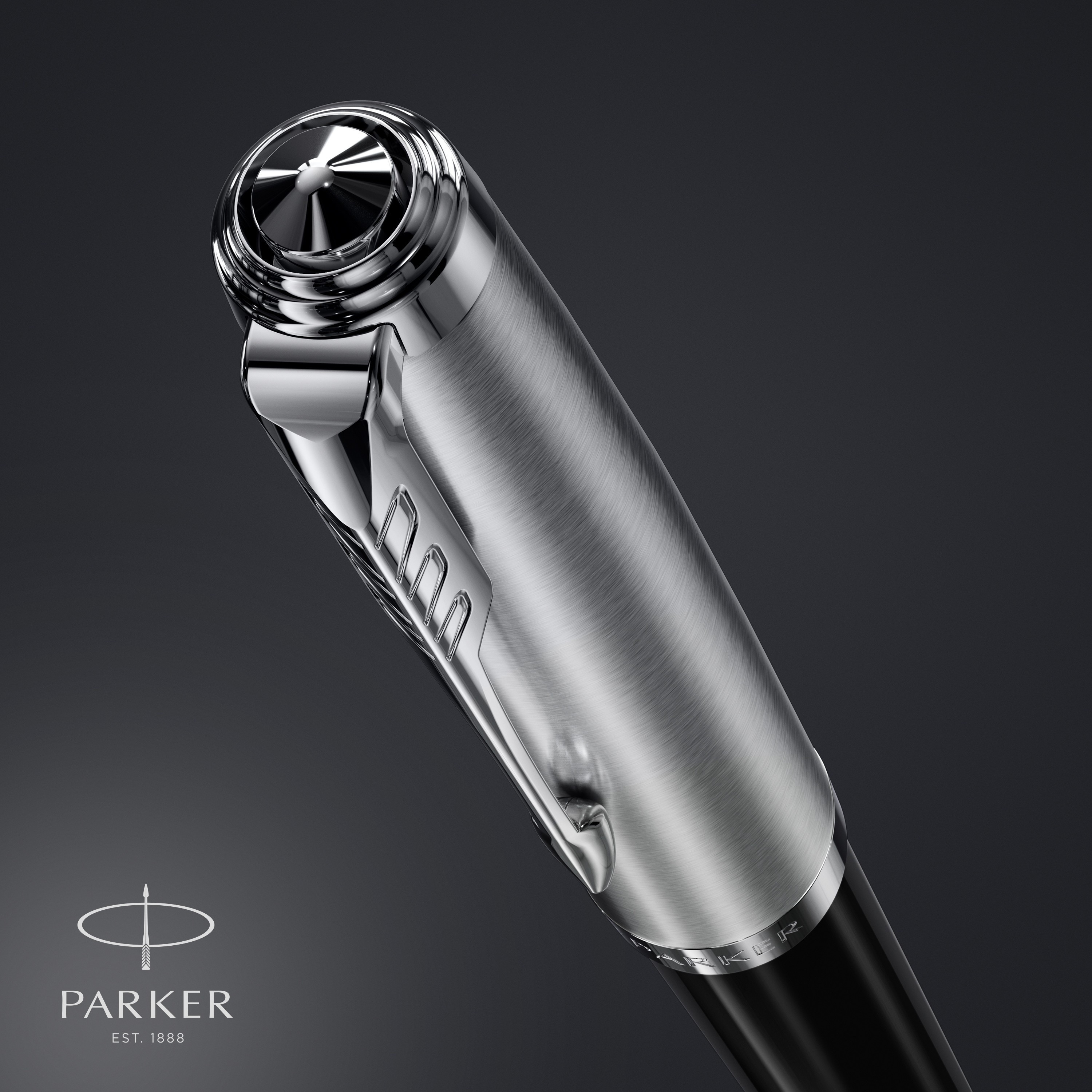 Parker 51 fyllepenn i gaveeske svart/krom