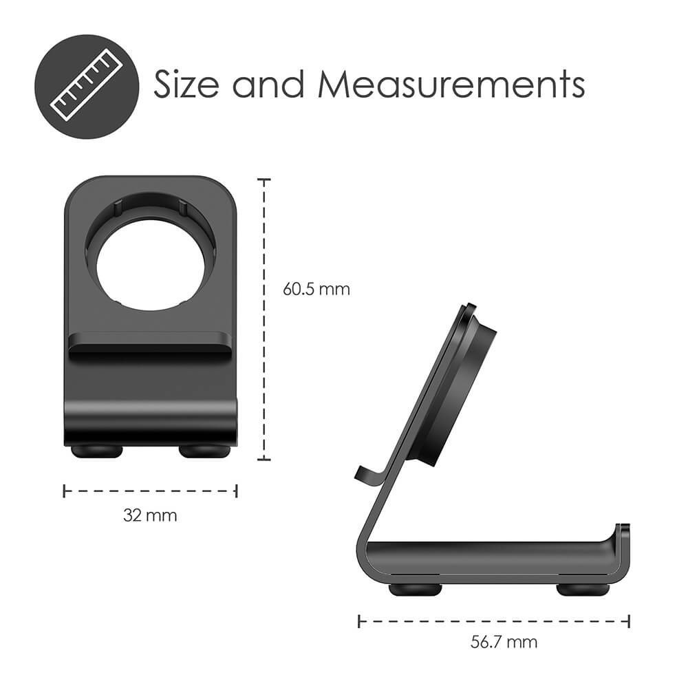 DESIRE2 Restore Charging Stand For Apple Watch Black