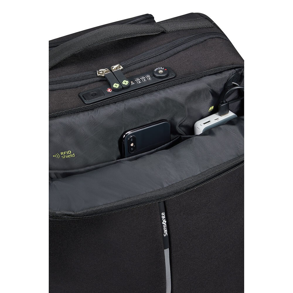 SAMSONITE Duffle SECURIPAK with Wheels 55 cm Black