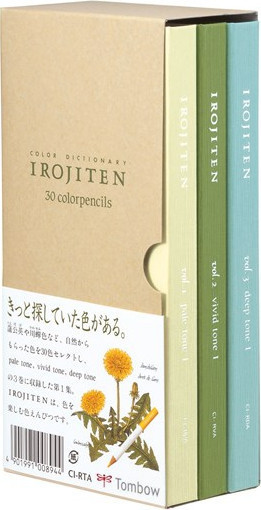 Tombow pencil Irojiten Rainforest ass farger (30)