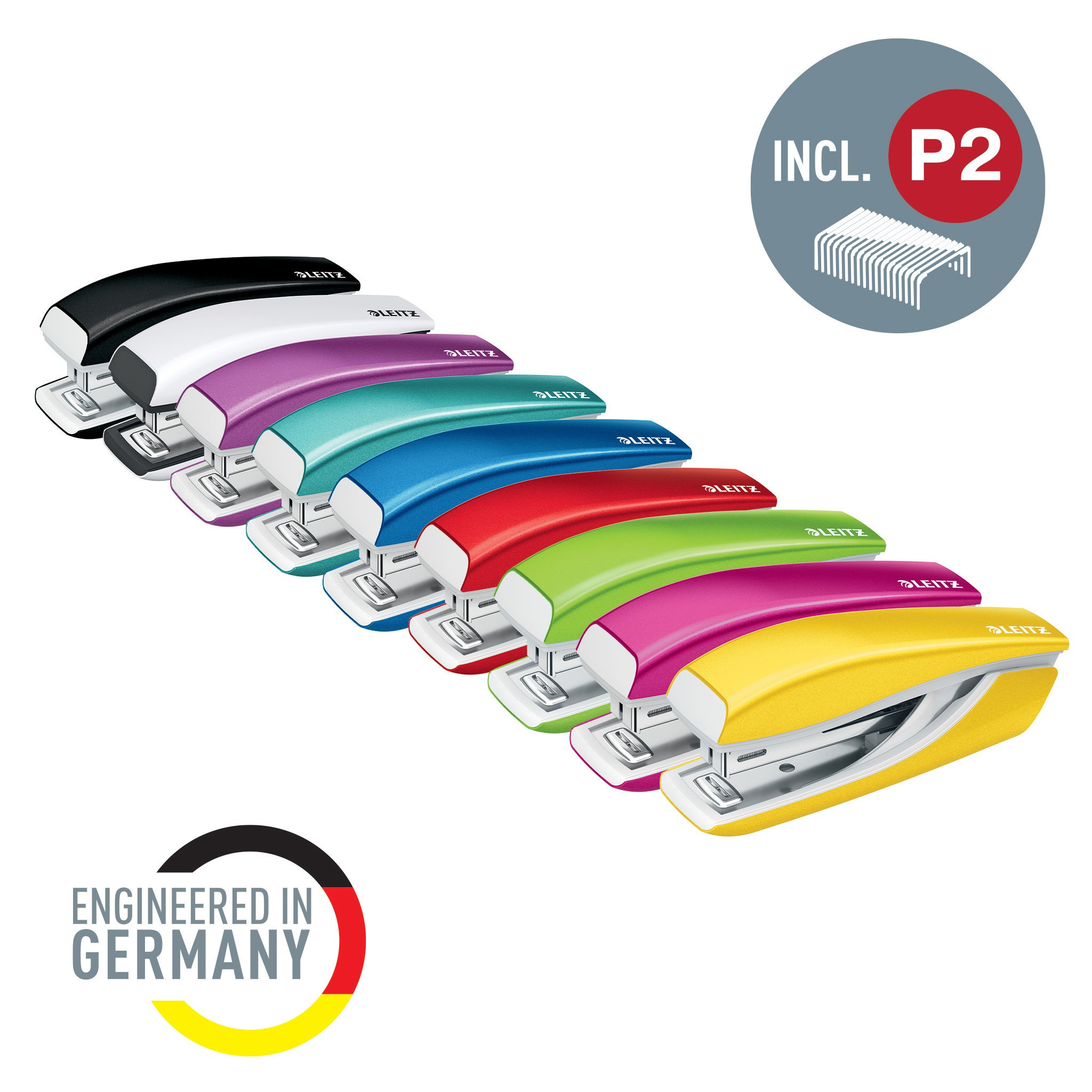 Stiftemaskin Leitz WOW Mini 10 ark Rd