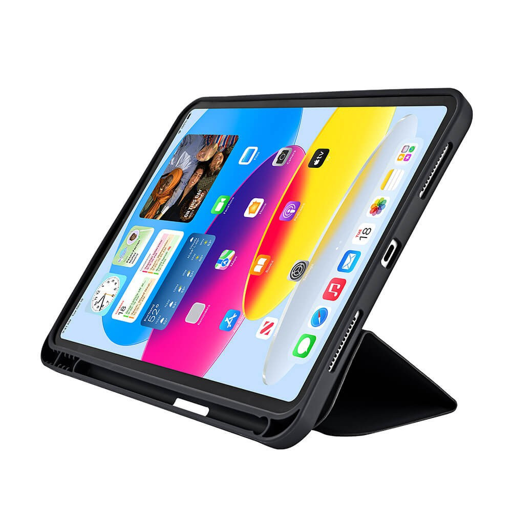 GEAR Tablet Cover Pencilpocket iPad 10,9" 10th Gen 22, 11" 11th Gen 25 Black