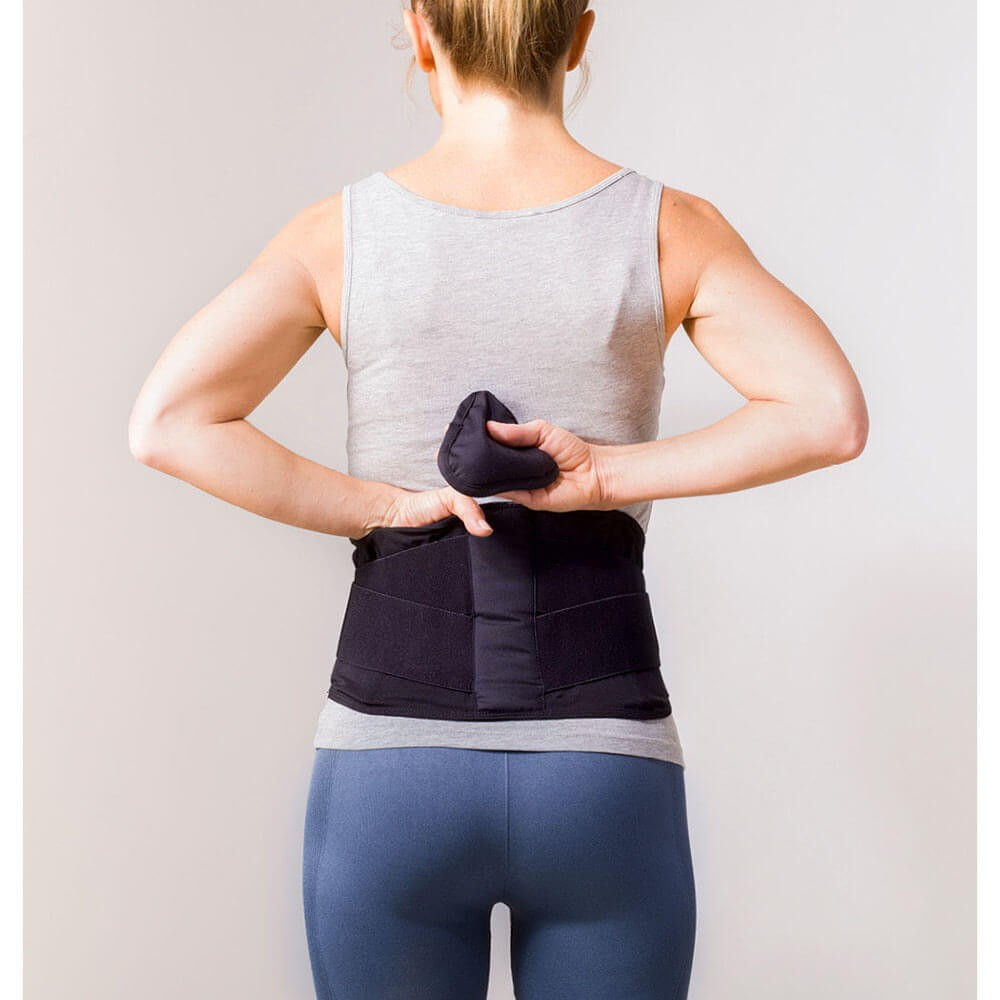 SWEDISH POSTURE Lower Back Belt Stabilize M Black