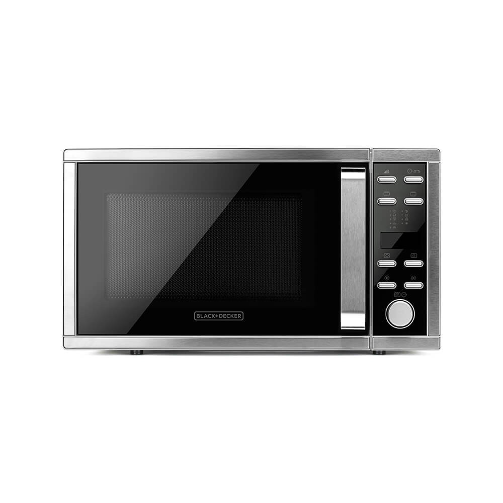 BLACK+DECKER Mikrobølgeovn Digital 25L 900W Svart