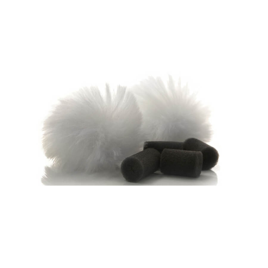 RYCOTE Windjammer Lavalier Pair White