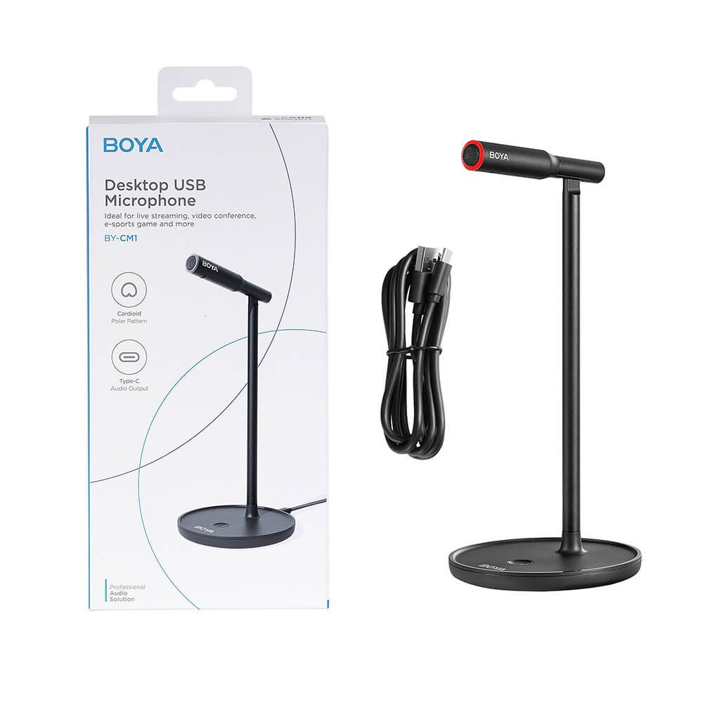 BOYA Desktop USB Microphone BY-CM1