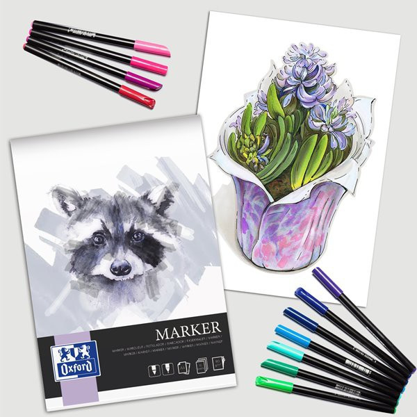 Oxford Markrblokk Artistic A3/15 S 180 G Limt