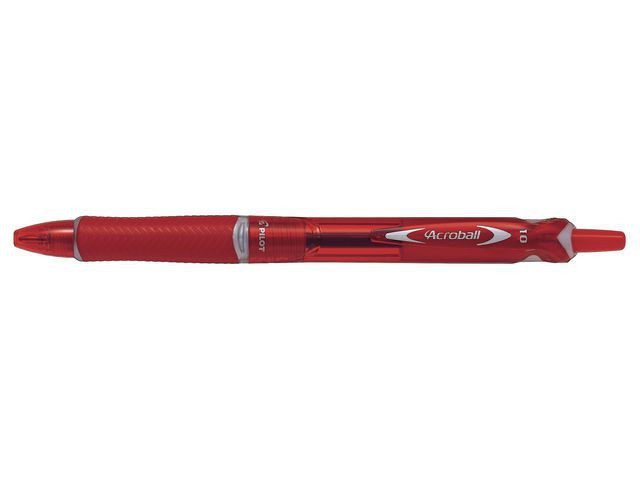 BildeKulepenn Pilot Acroball P M Rød (10 stk)