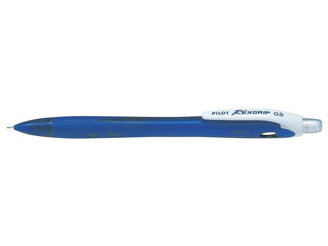 BildeTrykkblyant Pilot Rexgrip 0,5 Blå (10 stk)