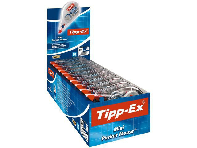 BildeKorrekturroller Tipp-Ex Mini Pocketmouse (10 stk)