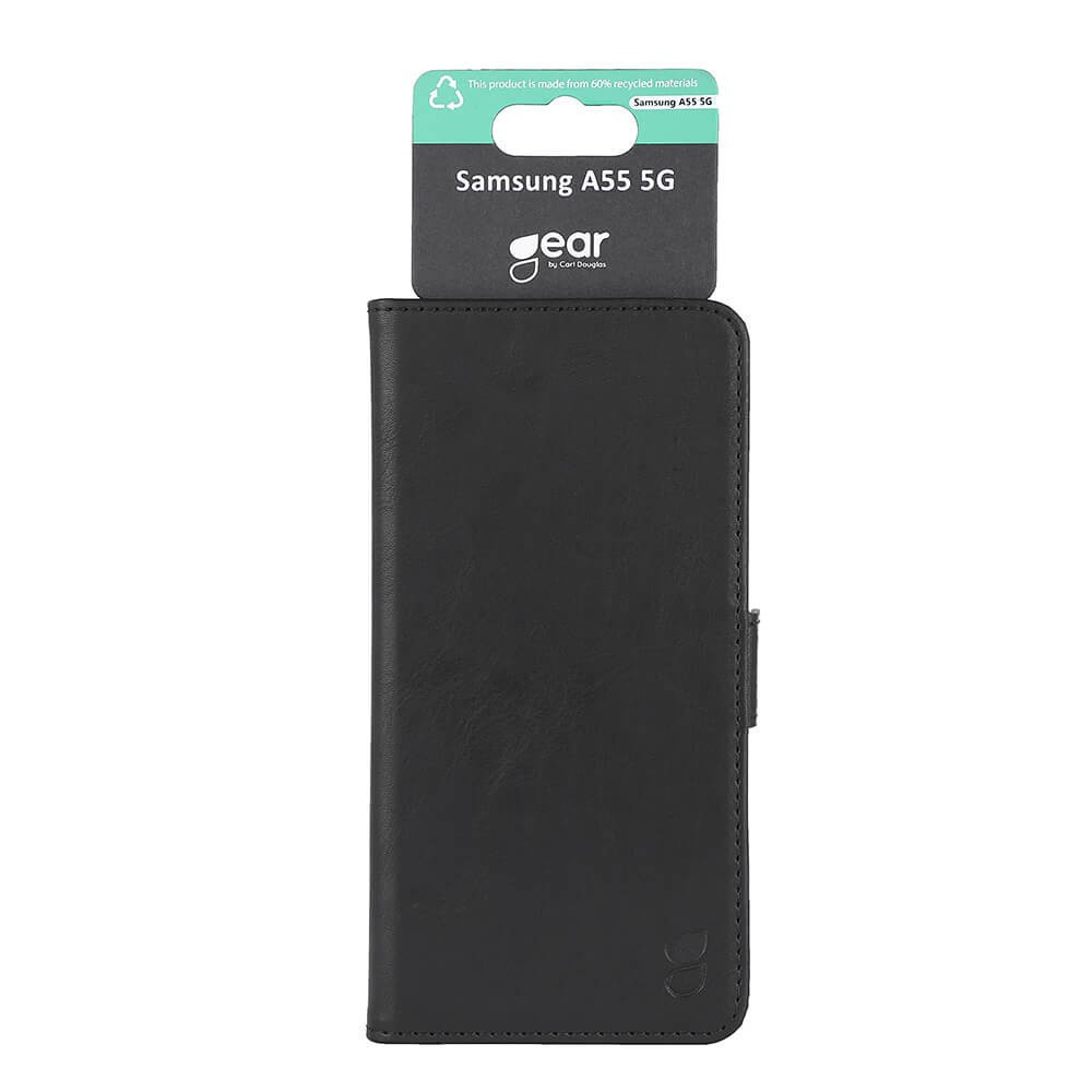 GEAR Classic 3 card Recycled Samsung A55 5G Black