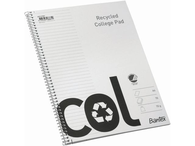 BildeSpiralhefte Bantex Resir A4 140S 70G Lin (10 stk)