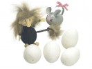 Vattegg Hvit M/Hull I Bunn (25 stk)