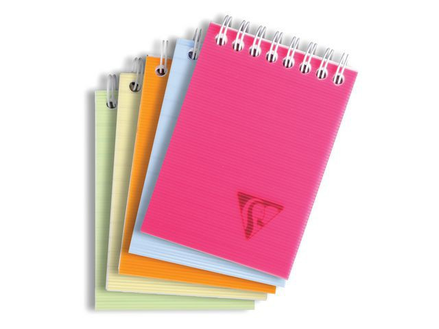 BildeNotatbok Clairefontaine A7 Pp Linjert (10 stk)
