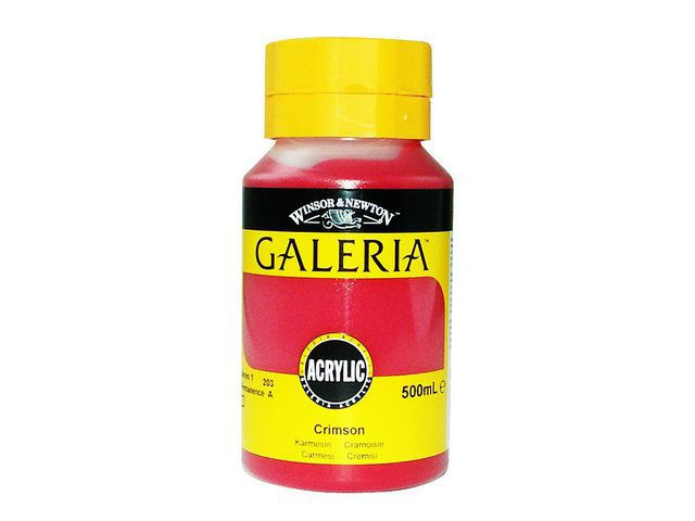 BildeAkrylfarge Galeria 500Ml Mørkerød
