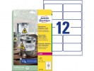 Etikett Avery Polyester 99,1X42,3Mm (240...
