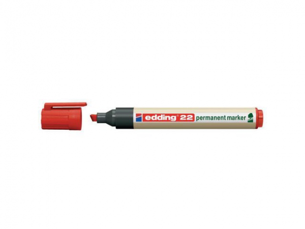 Merkepenn Edding 22 Ecoline Ass (4 stk)
