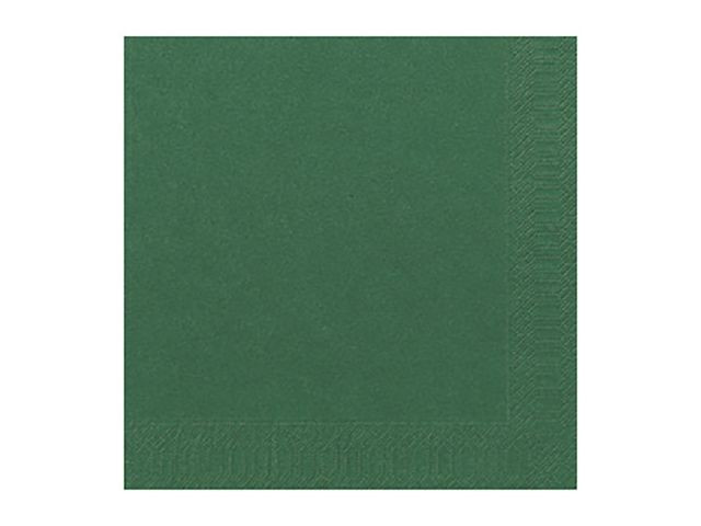 BildeServiett Duni 3L 33Cm Mørk Grønn (125 stk)