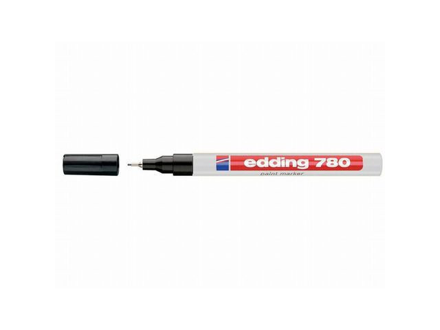 BildePaintmarker Edding 780 Sort (10 stk)