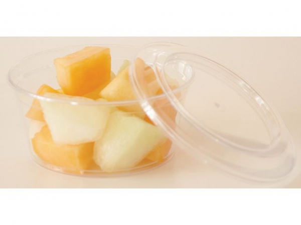 Plastbeger 40Ml Klar Rund Ps (2000 stk)