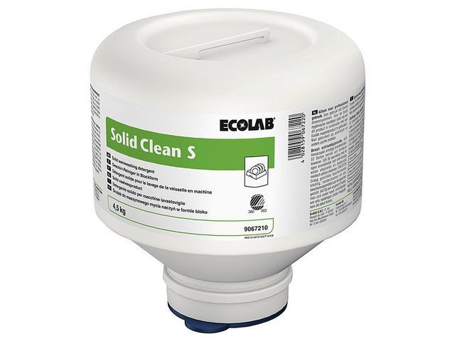 BildeMaskinoppvask Ecolab Solid S 4,5Kg (4 stk)
