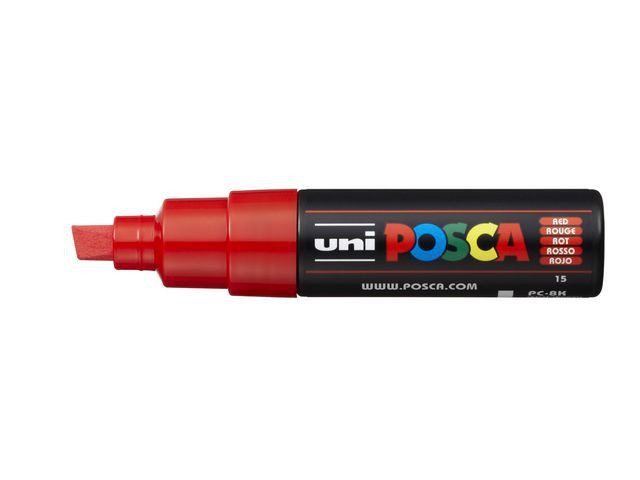 BildePaintmarker Uni Posca Pc-8K Rød