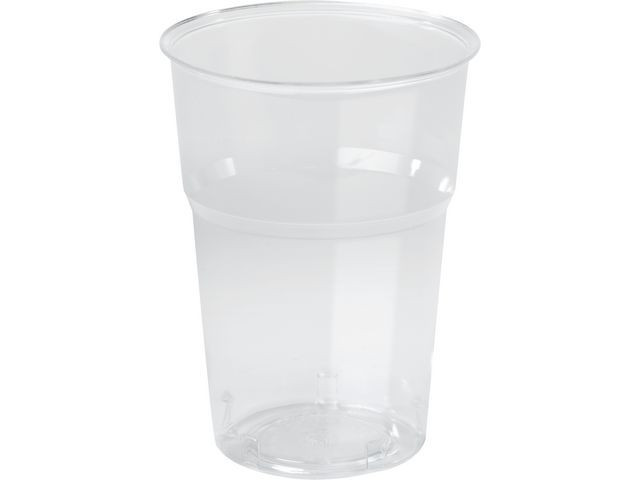 BildePlastglass Duni Bio Pla 39Cl (50 stk)