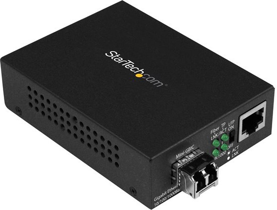 STARTECH Unmanaged Gigabit Fiber Media