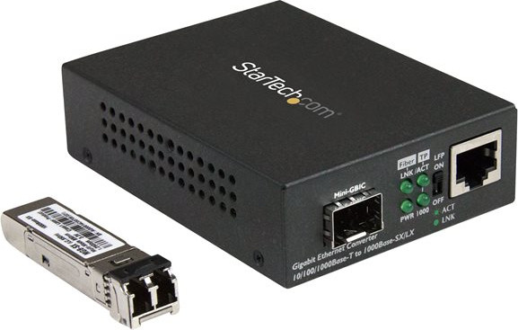 STARTECH Unmanaged Gigabit Fiber Media