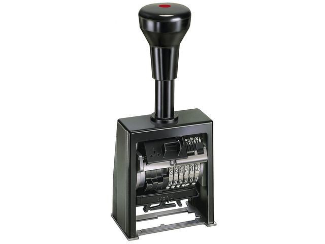 BildeStempelpute Reiner F/Nummeratør Sort (6 stk)
