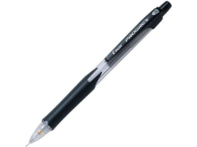 BildeTrykkblyant Pilot Bg Progrex 05Mm Sort (10 stk)