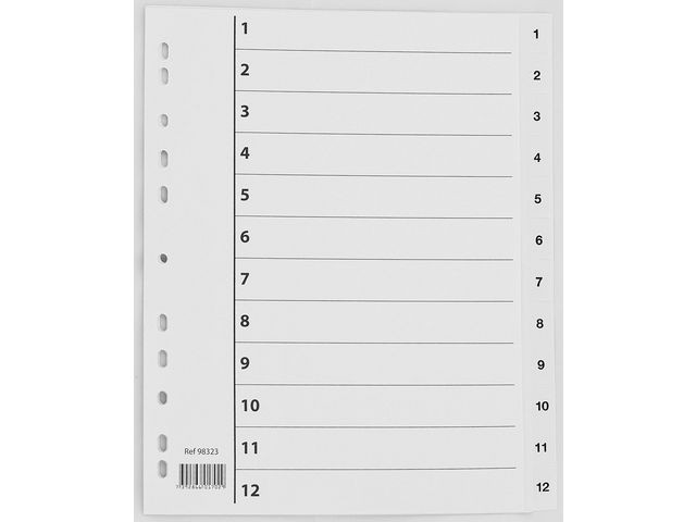 BildeRegister A4+ Pp 1-12 M/Indeksark